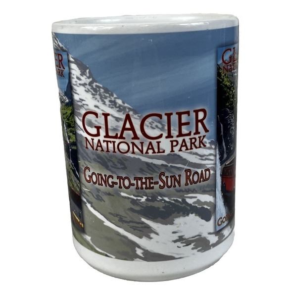 Glacier National Park Coffee Cup Mug Going To The Sun Road Mug - Picture 2 of 6